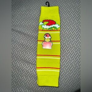 Green Grinch Christmas Leg Warmers